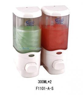 六安斗品皂液器 F1101-A-S 高檔雙頭手動皂液器的品質之選